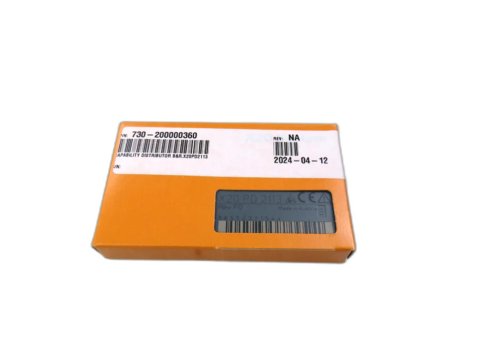 New Original Ready Stock X20PD2113 Industrial Automation PAC Dedicated PLC Programming Controller