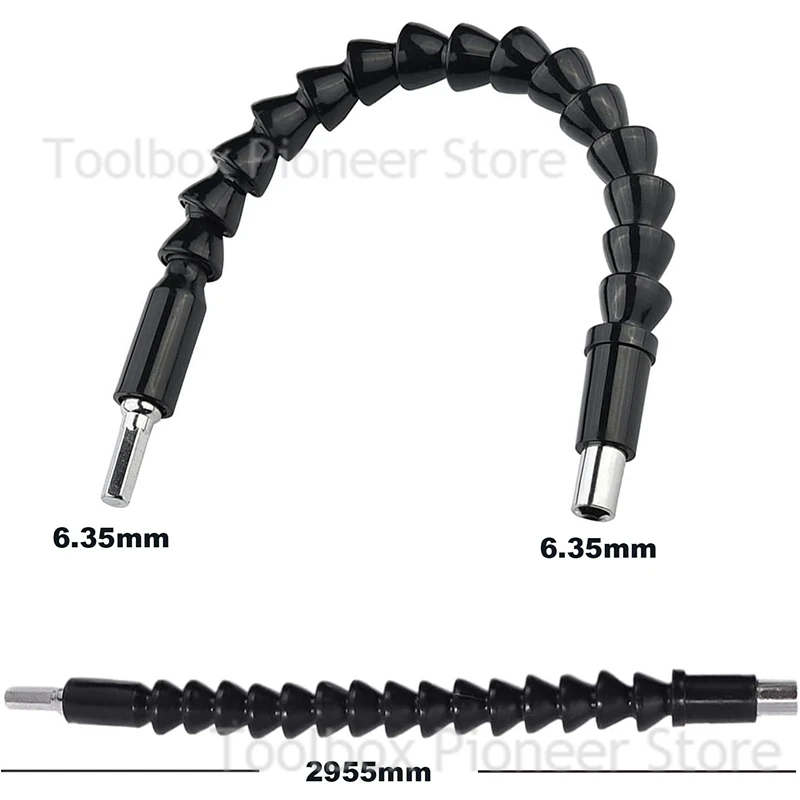 Extension de tournevis flexible, porte-foret flexible, pointe d'arbre hexagonal souple pour tournevis électrique, adaptateur magnétique