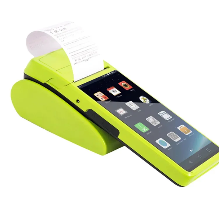 5.5 Inch Touch Screen Android System NFC Wifi All in One POS Cash Register Payment Terminal