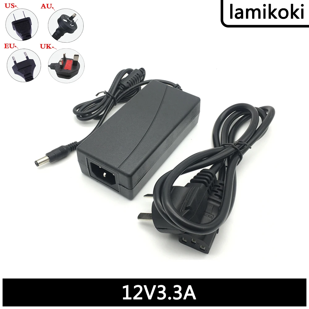 AC 100-240V AC To DC 12V 3.3A/3300MA 12V 3.3A Adapter DC Switching Power Supply