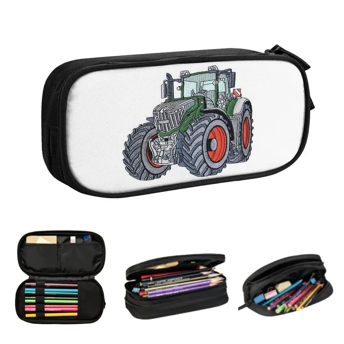 

Fendt Tractor Pencil Cases Large Capacity Pen Bags Pen Box Pencil Pouch For Boys Girls Students Stationery School Office