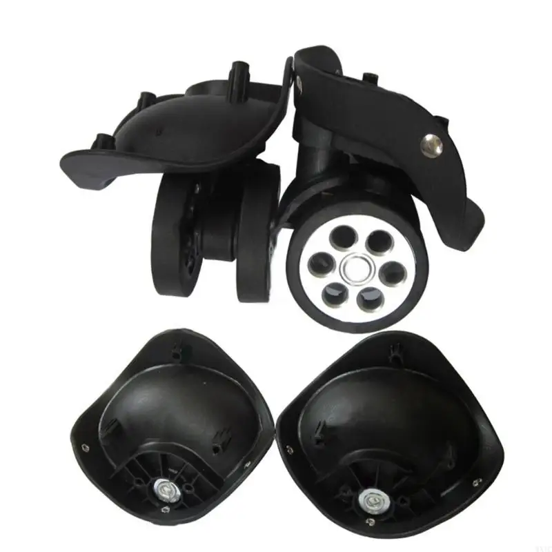WXTC 1 par A79 DIY Mão da bagagem Girando as rodas do rolo mudo reparador