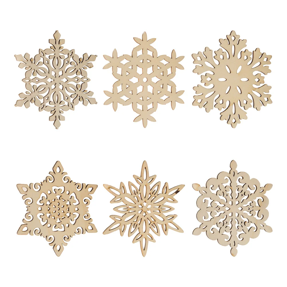 6 قطعة الوقايات ندفة الثلج الخشبية 12 سنتيمتر الحصير كأس جوفاء للبيرة النبيذ القهوة القدح الخشب بوثولدر مجموعة المنزل المطبخ هدية حفلة #6