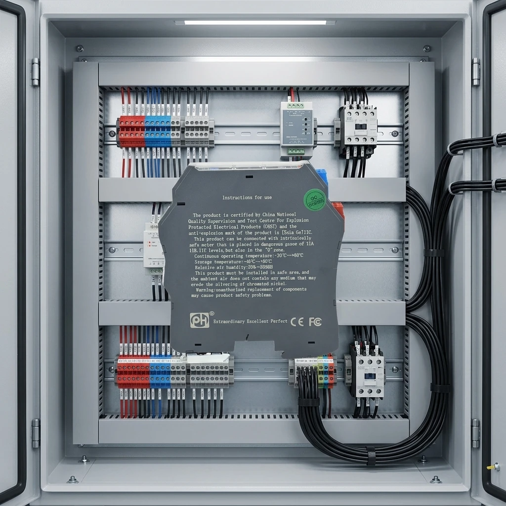 Industrial Distribution Box Signal Regulator Equipment DC 35VDC Input/Output Isolator 10KA Current Model 1 unit per package