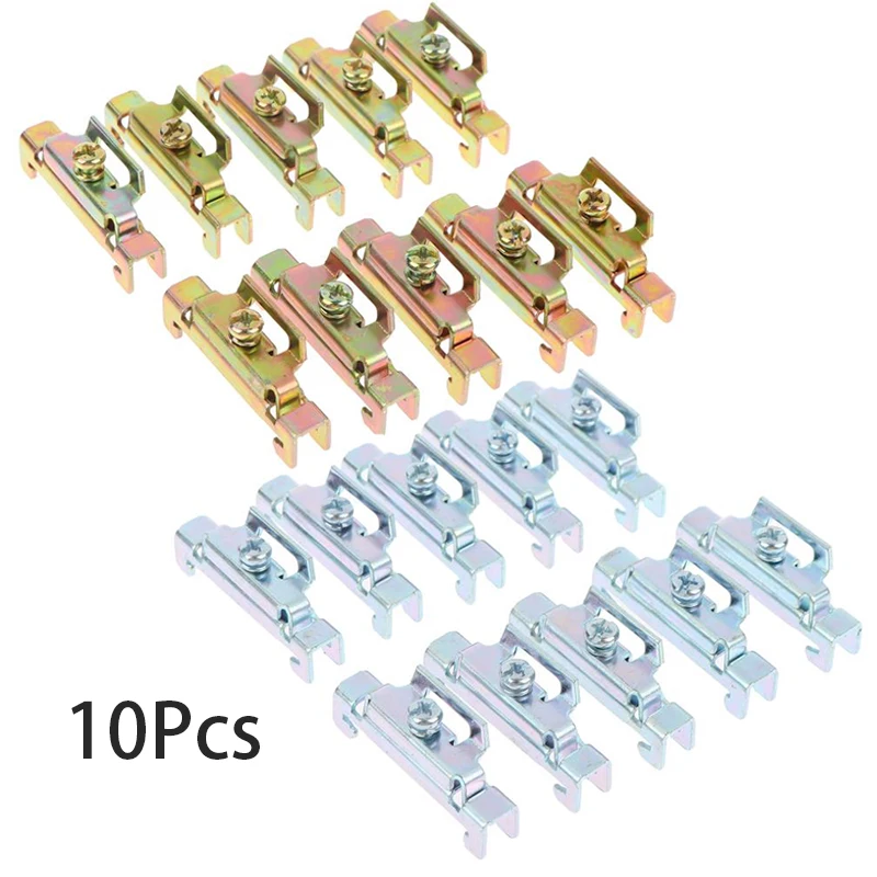 🎊10Pcs C45 Single-layer/Double-layer Fastener SDW-201 Rail Plug Iron Fixing Clip Positioning Piece