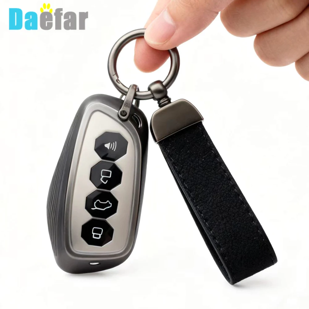 

Для Great Wall Haval/Hover H6 H7 H8 H4 H9 F5 F7 H2S H3 H5 M6 Dargo B07 A07 Чехол из ТПУ для автомобильного ключа Защитный чехол для ключей Брелок