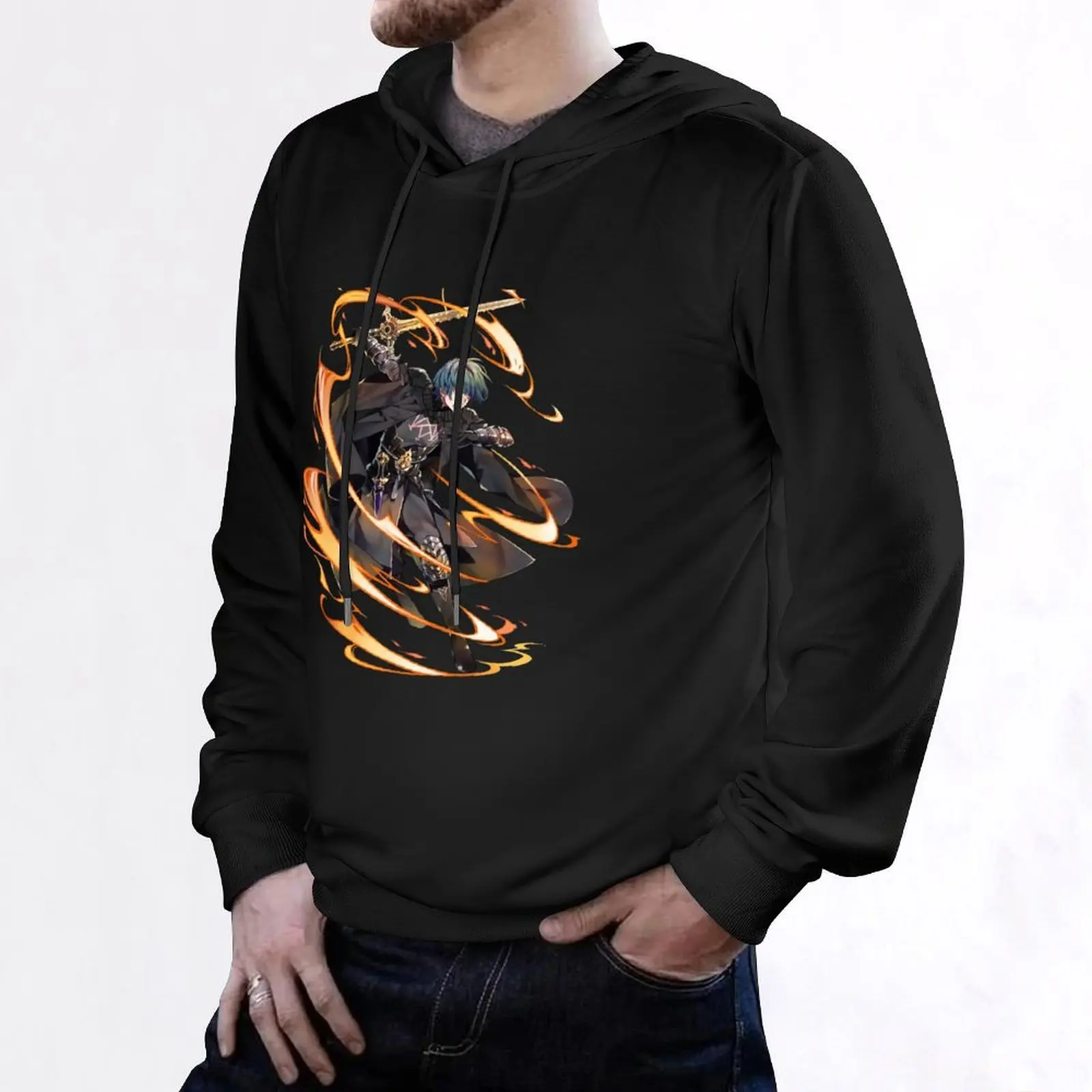 Byleth Male | Sword attack Hoodie blouse men's sweat-shirt set clothes for men men's winter sweater hoodies and sweatshirts new