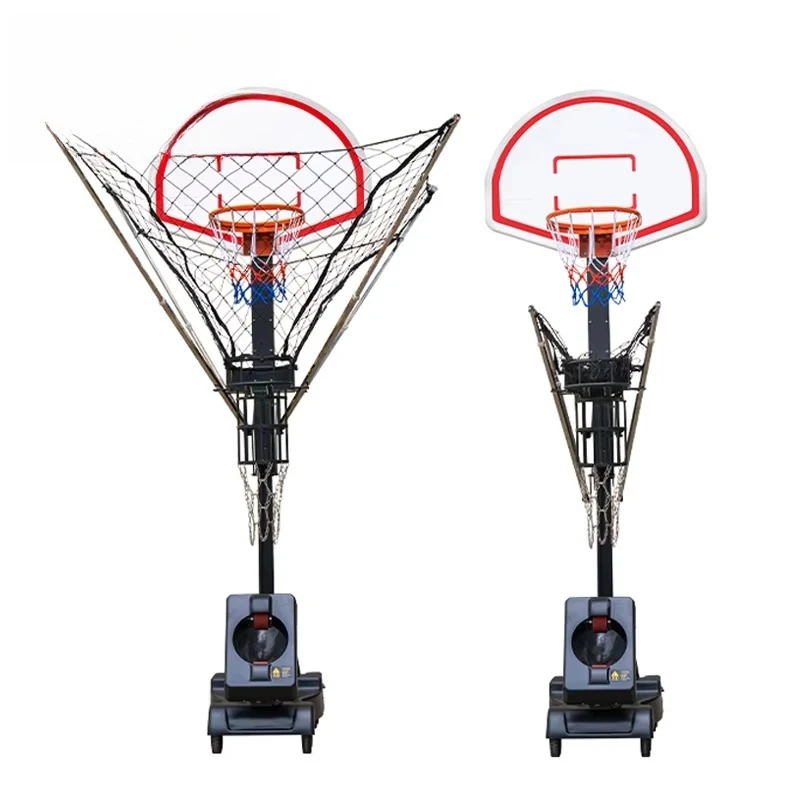 Multiple Angle Shooting Basketball Rebounder Shooting Machine Gun Basketball Shooting Machine view 2