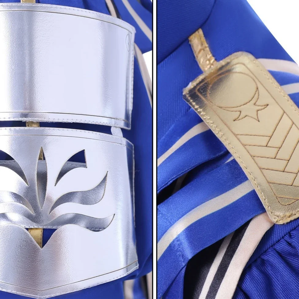 Nieuwe 2025 Anime Game Honkai Star Rail Sabre Pruik Cosplay Kostuum Volledige Set Fate Stay Night HSR Sabre Cosplay Jurk Uniform