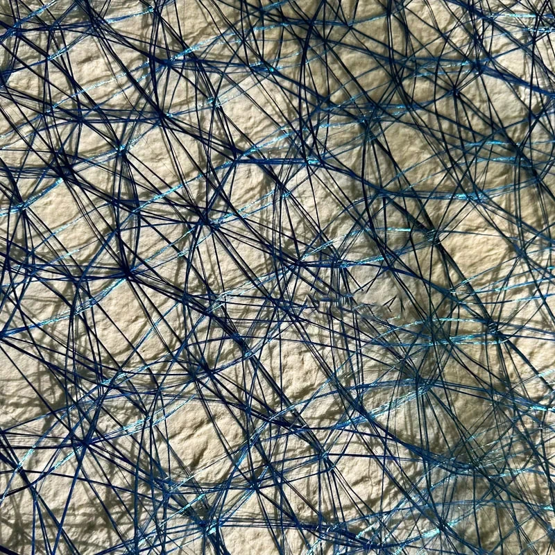 1yard Extra hard texture fabric for clothing,Bird's nest disordered hollow out tela,DIY background,designer fabric