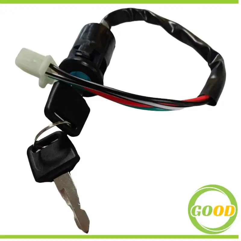 High-Quality Wire Ignition Switch, Key Start Switch & Door Lock: Compatible with ATV 50cc-250cc Off-Road Motorcycles