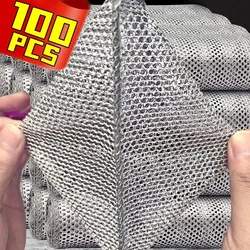 Magic Steel Wire Dishcloths Thickened Microfiber Cleaning Cloths Towel for Kitchen Dishwashing Cloths Rags Clean Tools Wholesale