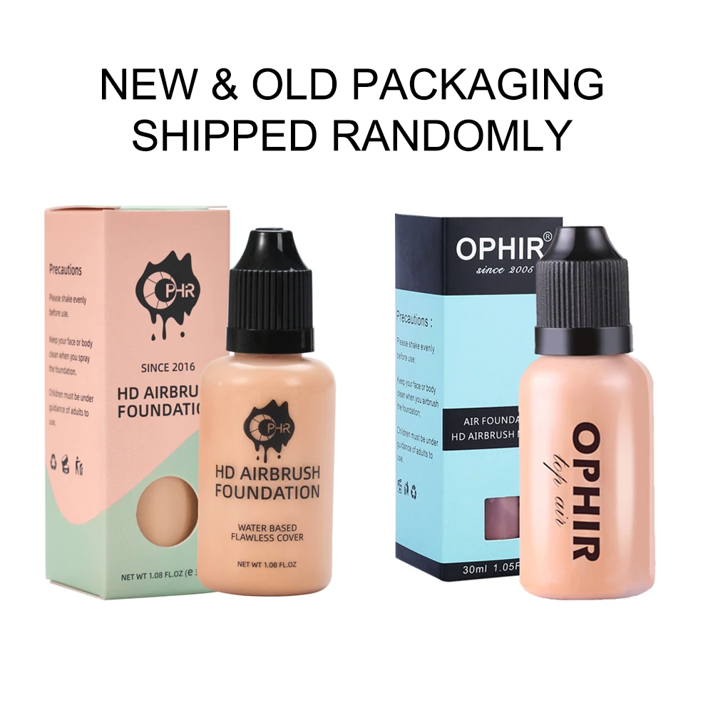 Ophir-エアブラシとメイクアップファンデーションインク,3色,フェイスペイント用,メイクアップサロン用,コスメティックメイクアップ顔料 _ ta104 (2-4-5)