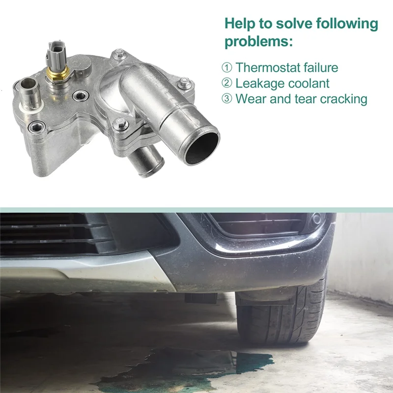 

Aluminum Upgrade Thermostat Housing Assembly For Ford Mustang 2005-2010 Accessories 5R3Z-8592-BA 5R3Z8592BA