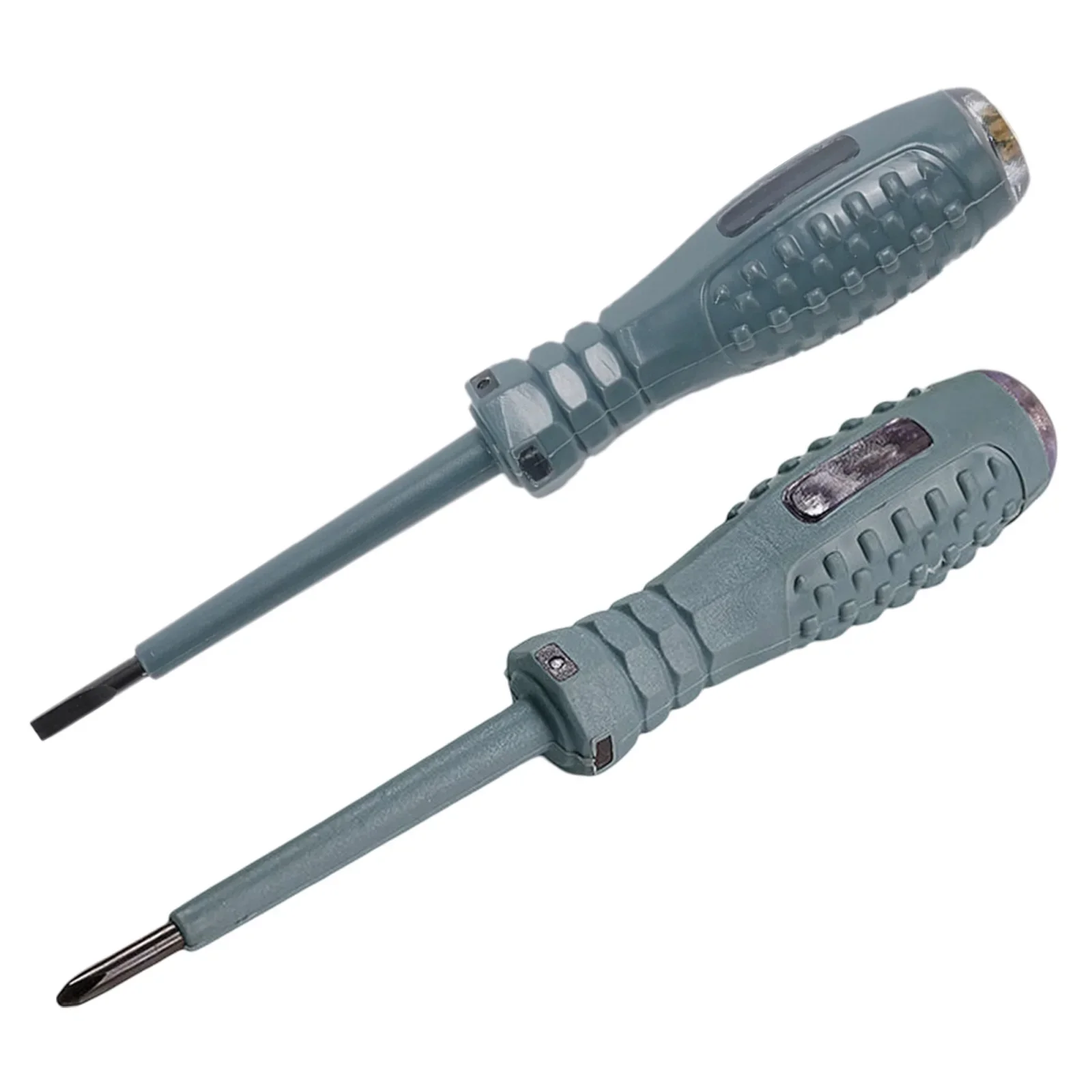 

2pcs Digital Voltage Test Pen Chrome Vanadium Steel Magnetic Bit AC Non-contact Inductive Test Pen Voltmeter Power Detector