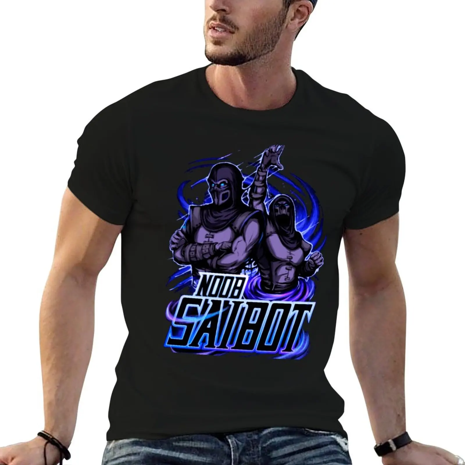 

t shirts t Saibot Mortal T-Shirt man Noob shirts men anime for man for Kombat
