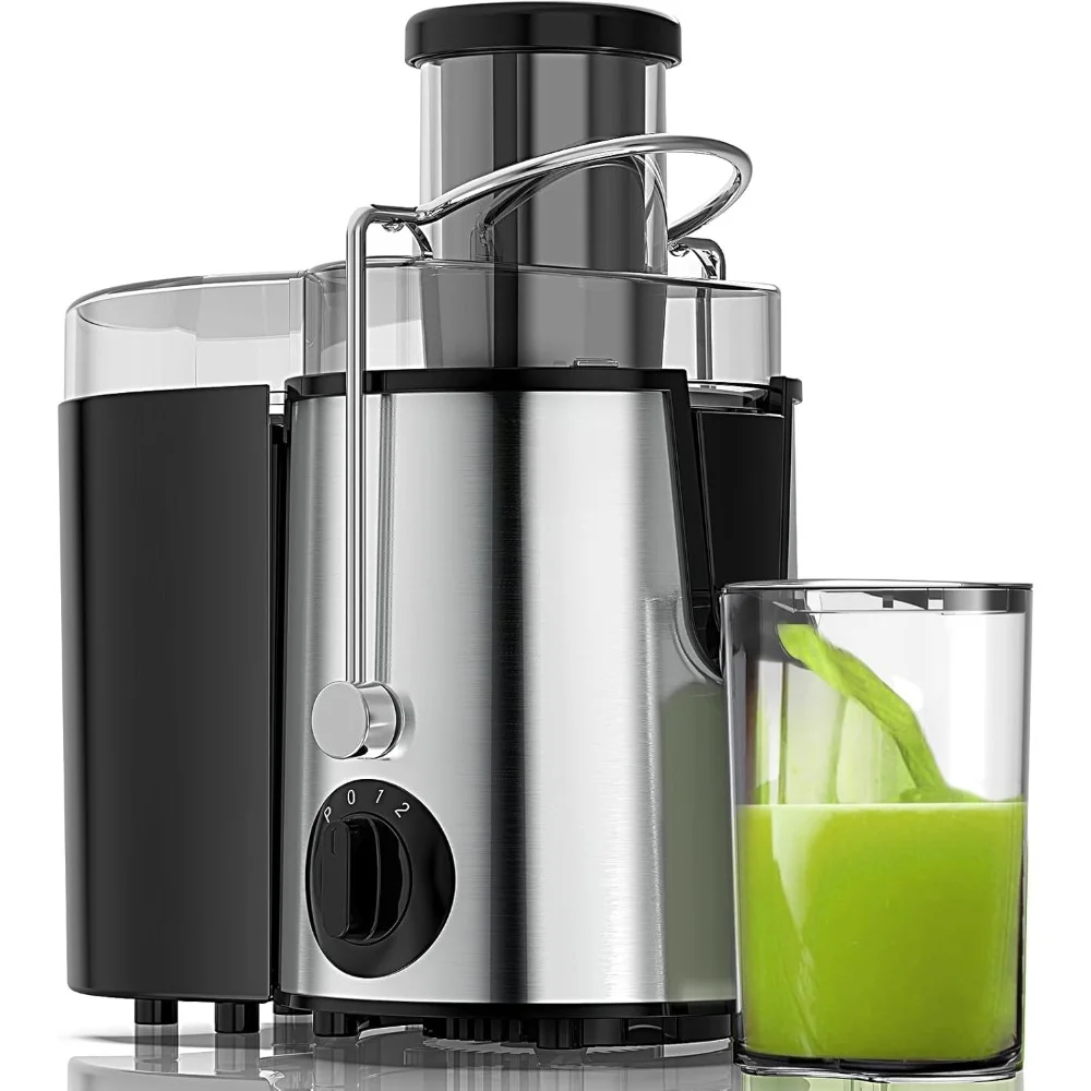 HAOYUNMA Quick Juicer Machine, Centrifugal Juicer with 3