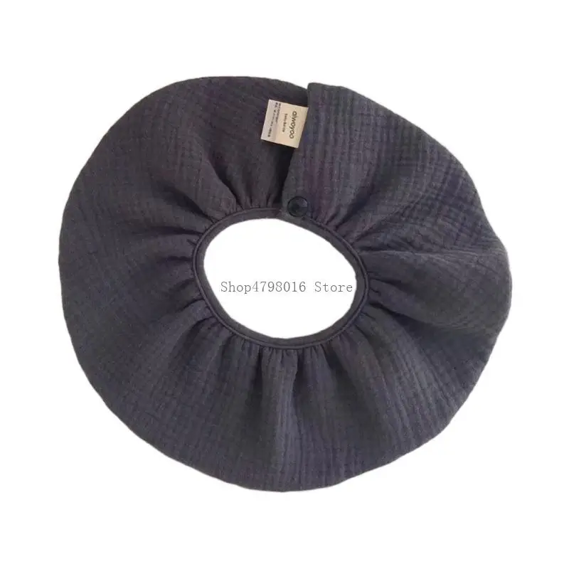 

Drooling Apron Feeding Bibs 360 Degree Rotating Saliva Towel for Baby Newborns