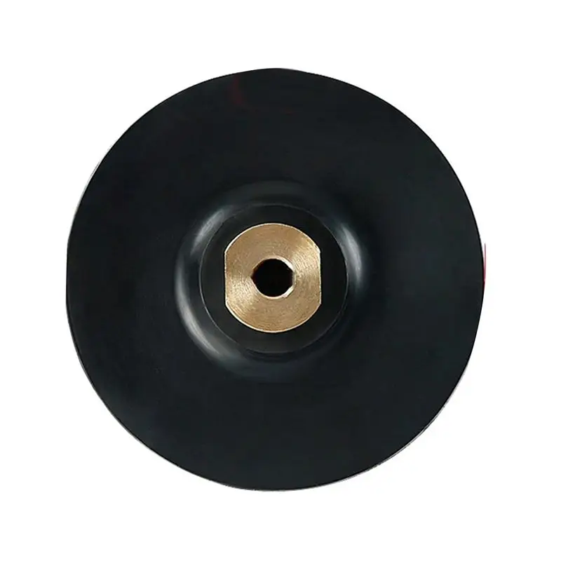 AEE4-Rubber Backing Pad Polishing Grinding Disc Holder For Angle Grinder Abrasive Self-Adhesive Grinding Backing Pad