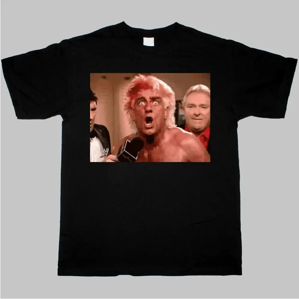 80s Ric Flair Wow New Rare Gift For Fans Classic Short Sleeve Unisex T-Shirt