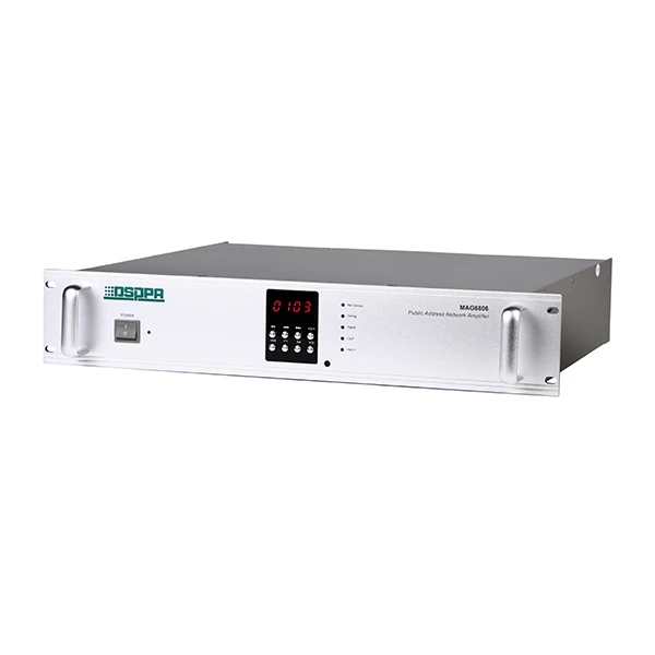 DSPPA 60W IP Network Amplifier 70V / 100V Network Amplifier