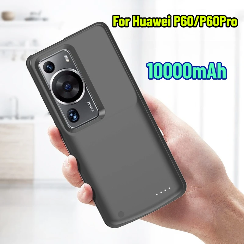 

Портативный внешний аккумулятор-чехол для Huawei P60/P60 Pro с функцией защиты и зарядки