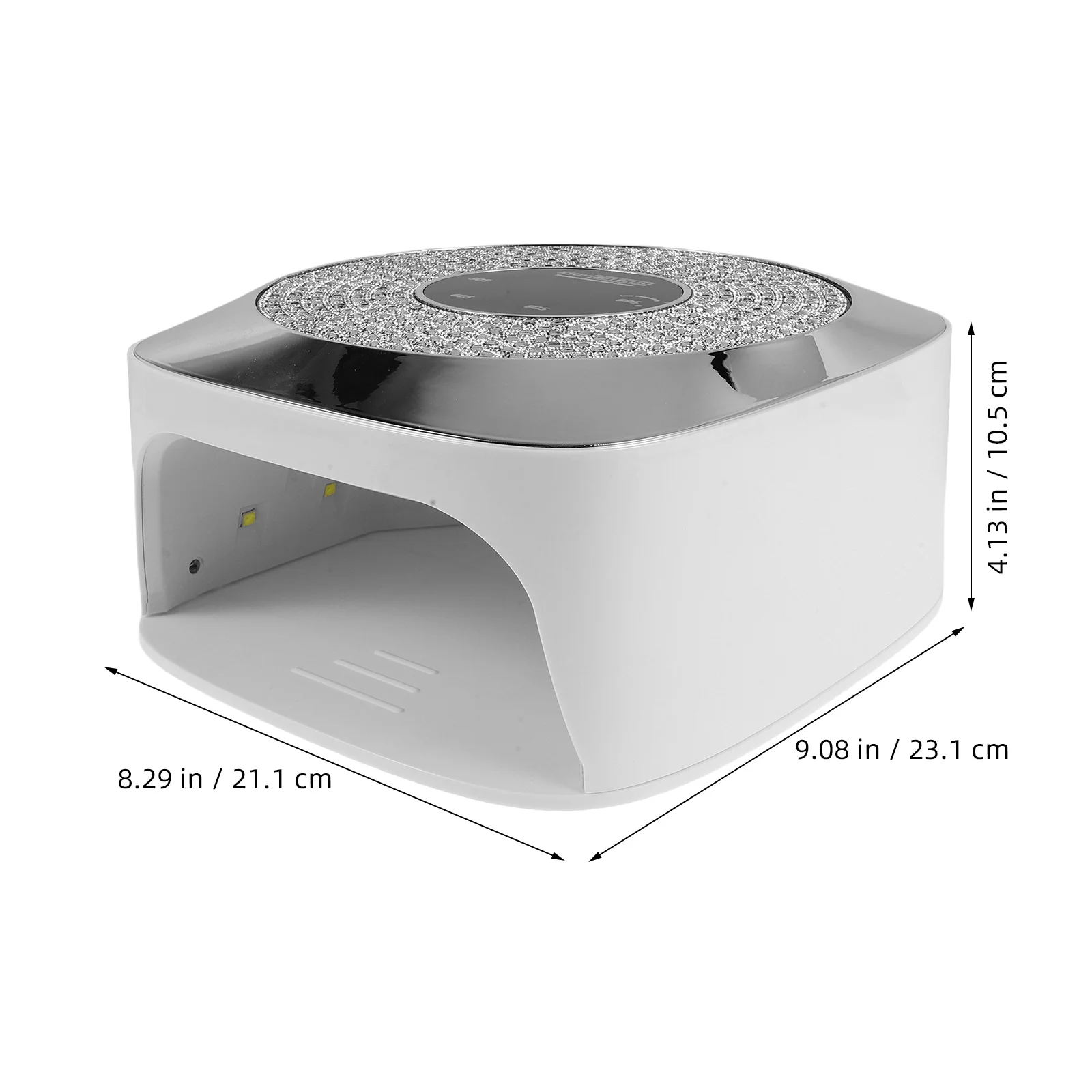 UV LED 네일 램프 무선 충전식 휴대용 젤 폴리쉬 경화 램프 전문가용 매니큐어 건조기 살롱 가정용 네일 아트