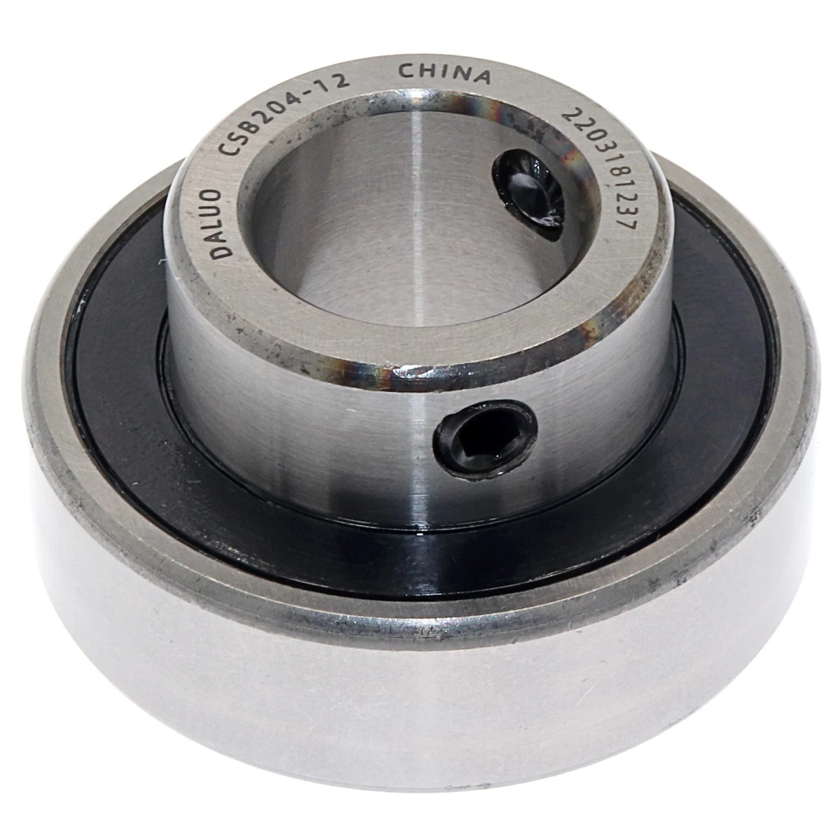 

DALUO CSB204-12 19.05mm 3/4inch Spherical Insert Bearing With Setscrew Locking Standard duty Narrow inner ring Chrome Steel