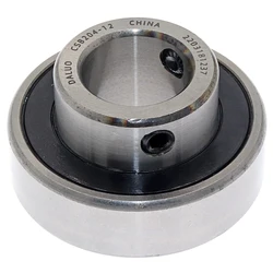 DALUO CSB204-12 19.05mm 3/4inch Spherical Insert Bearing With Setscrew Locking Standard duty Narrow inner ring Chrome Steel