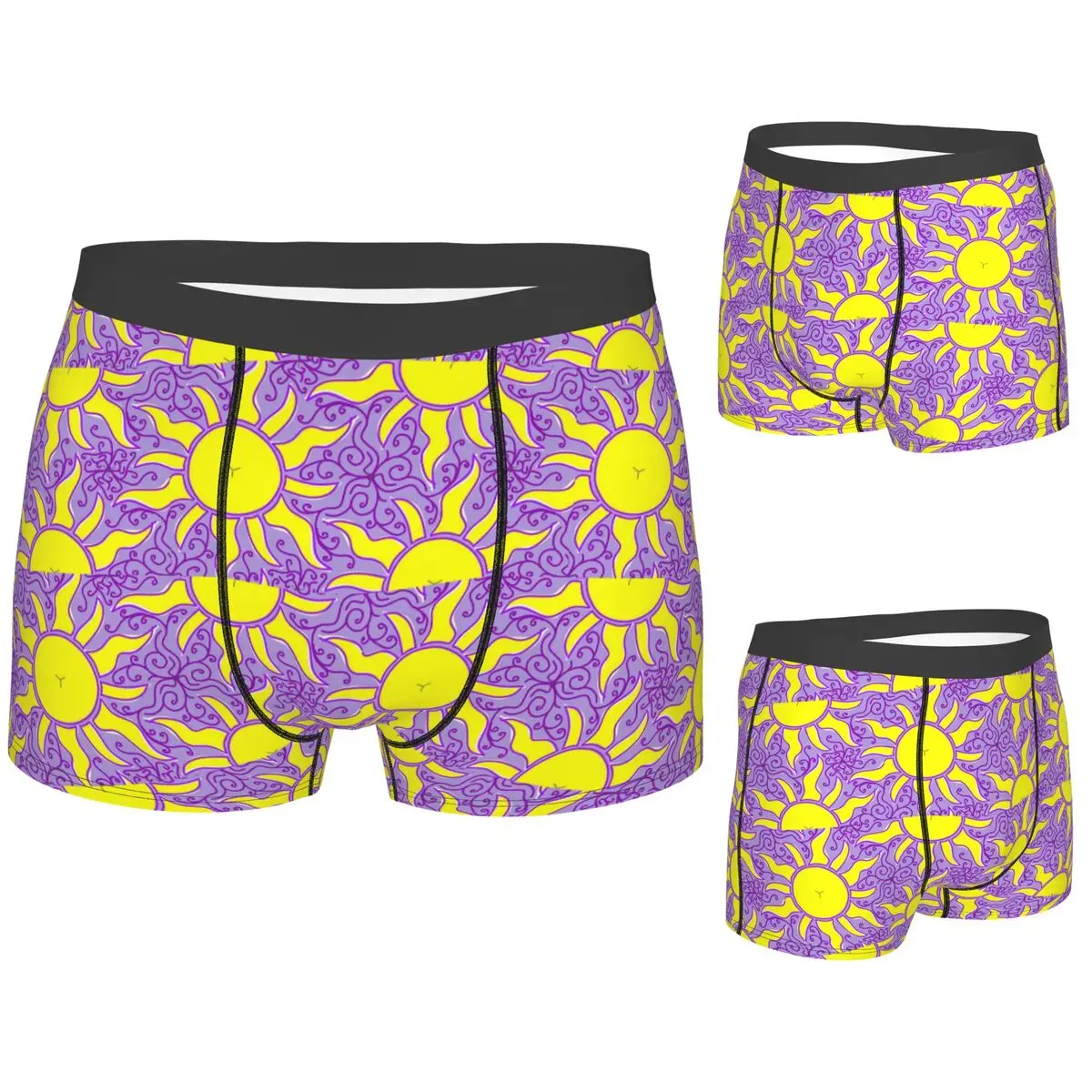 

Boxer Underpants Shorts Rapunzel Sun Lantern Panties Men Comfortable Underwear for Homme Man Boyfriend Gift