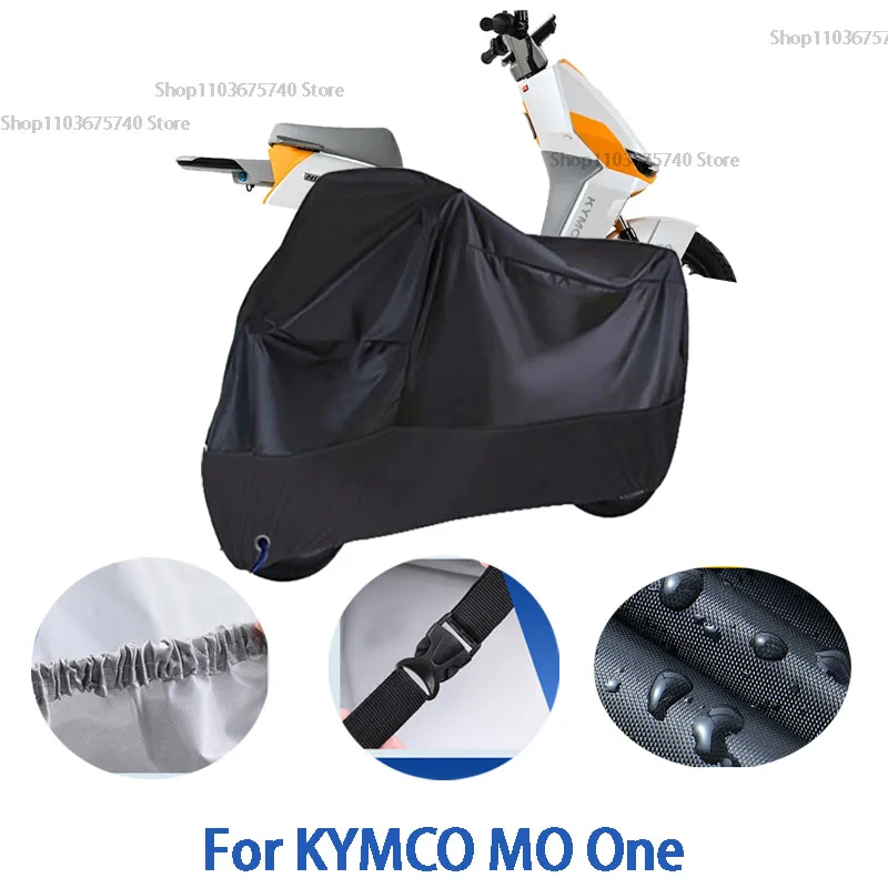 

Motorcycle Full Covers For KYMCO MO One Car Outdoors Sun Protection Dust No Ear Thickened Oxford Clothcover Accessories