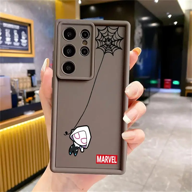 phone cases for Samsung Galaxy S23 FE S20 S21FE S23fe A11 A03s A04 A30 Angel Eye Ladder funda Cover Spider Woman Gwen Spider-Man