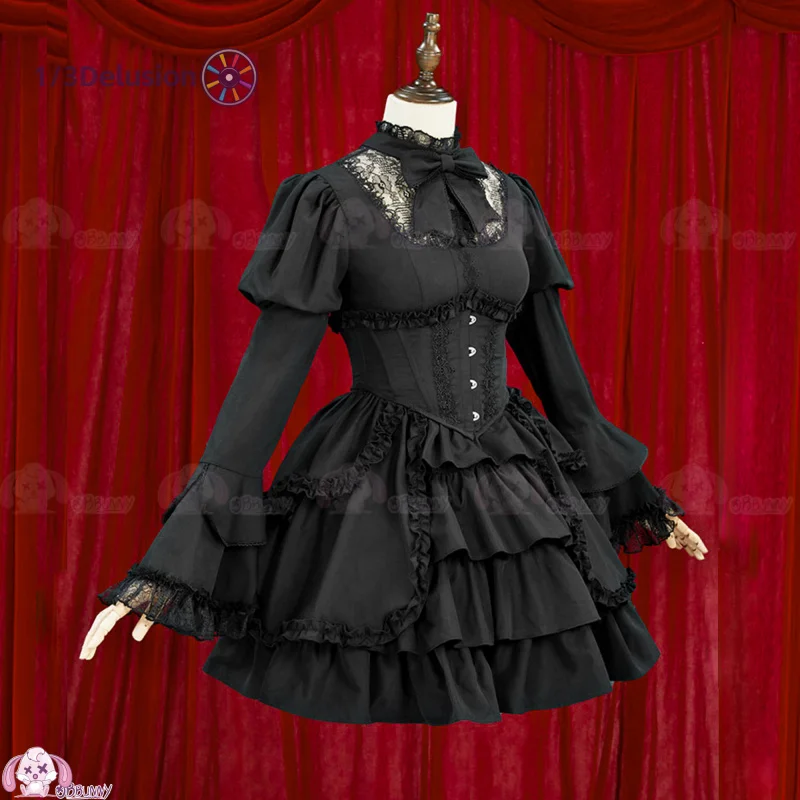 

1/3Delusion Store Moonlight Cosplay Costume Women Lolita Dress Fancy Party Suit Halloween Carnival Uniforms Anime Clothing