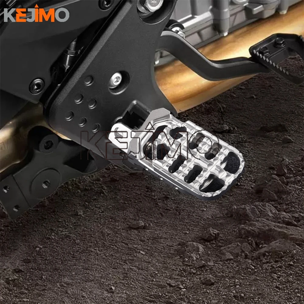 FOR CFMOTO 800MT 800MTX 800 MT-X 800 MT MTX 2021 - 2023 2024 2025 2026 Motorcycle Foot Pegs Footrest Expandable Teeth Pedal Kit