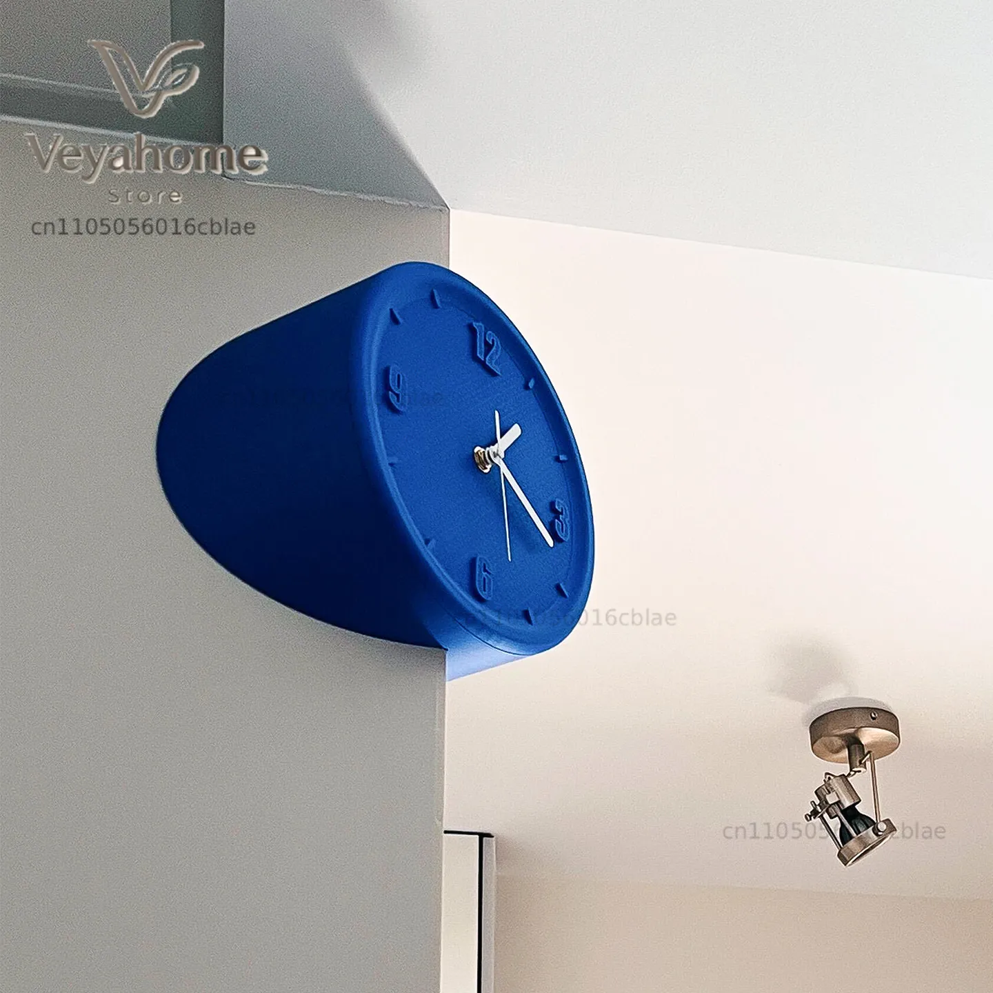 Creative Concave Angle Convex Angle Wall Clocks Mechanism Silent Wall Clock Minimalist Small Living Room Decorative Ornaments