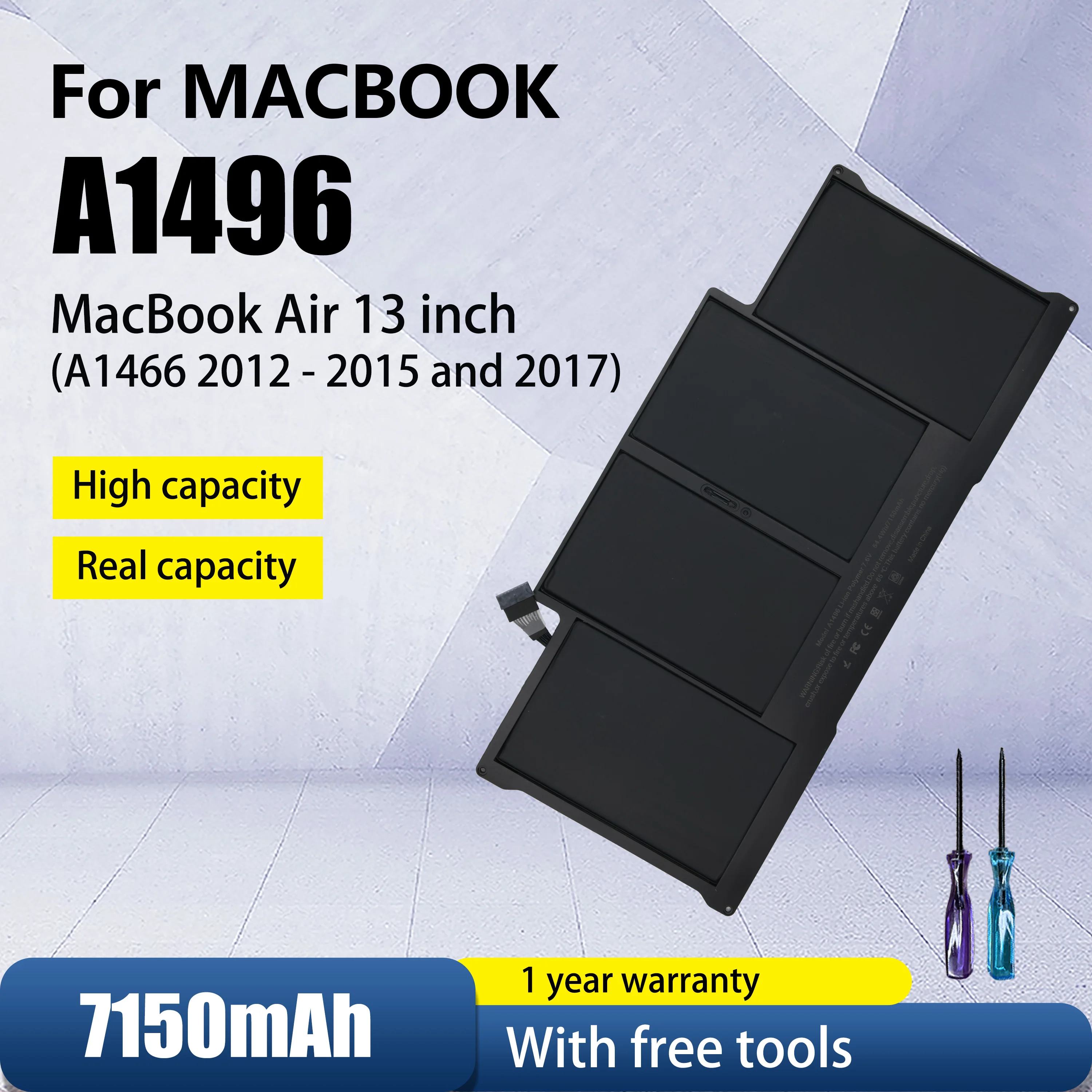 

Оригинальное качество OEM A1405 Аккумулятор для ноутбука Apple Macbook Air 13 дюймов A1496 A1369 A1466 A1377 2011-2015 год Аккумуляторы