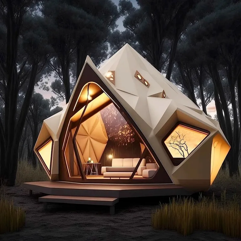 Alien Space Capsule Outdoor Homestay Mobile Camping Hotel Smart