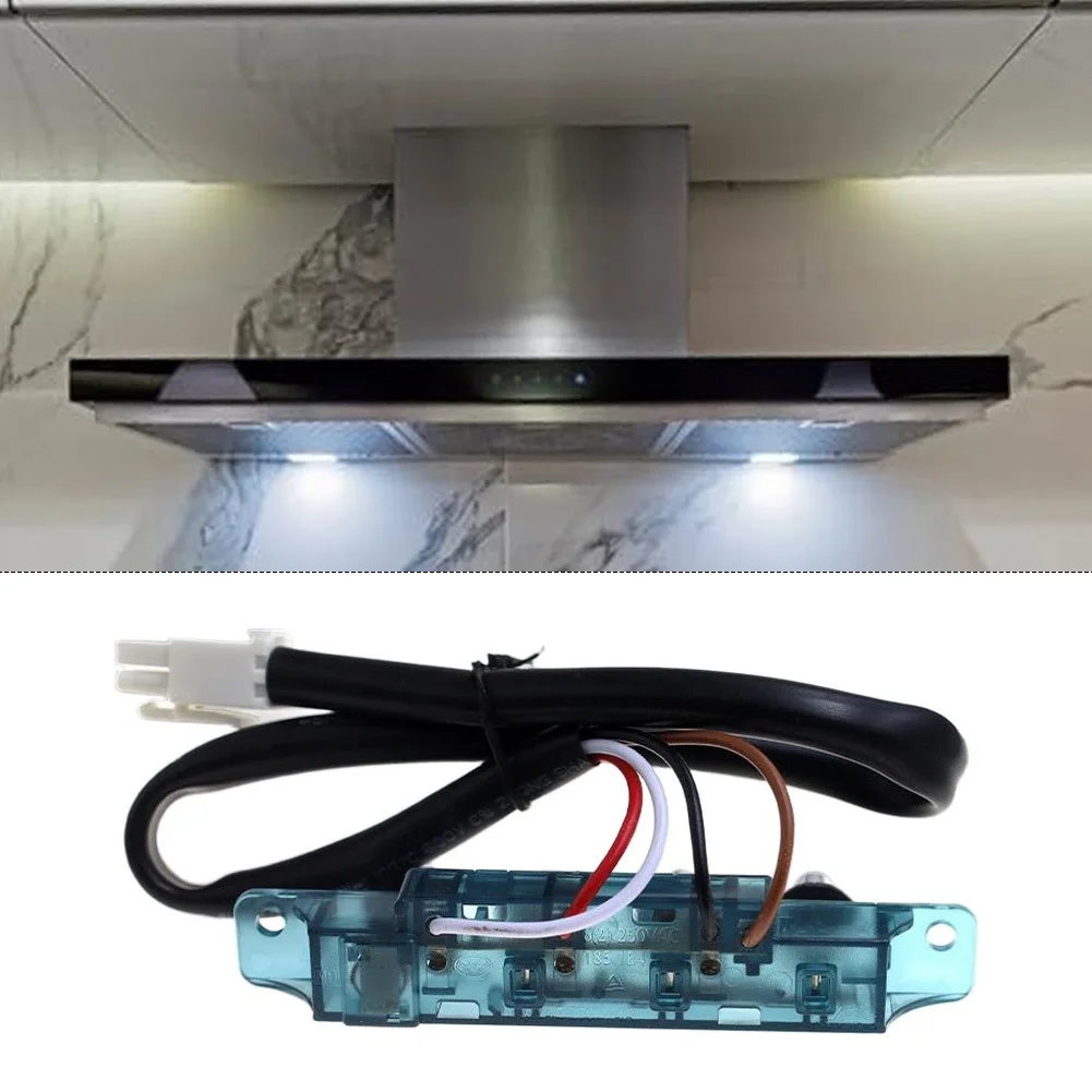 1pc Kitchen Range Hood Five-button Switch Keyboard Accessories Switch Control Panel Controller For Kitchen Ventilation