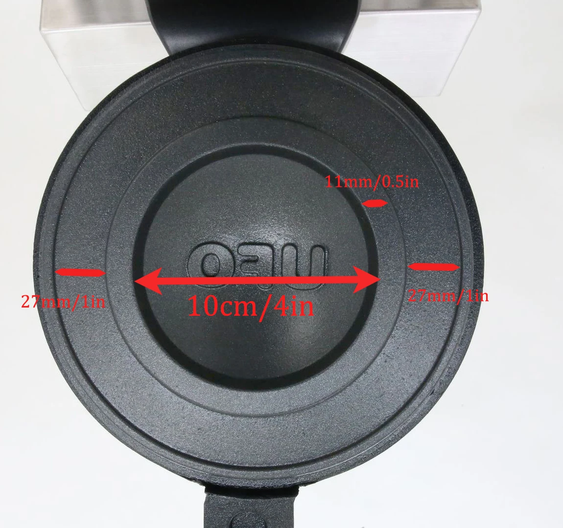 With Logo Ufo Burger Doughnut Machine Ice Cream Waffle Hamburger Bread Hot Press Machine Gelato Panini Press Ufo Waffle Maker