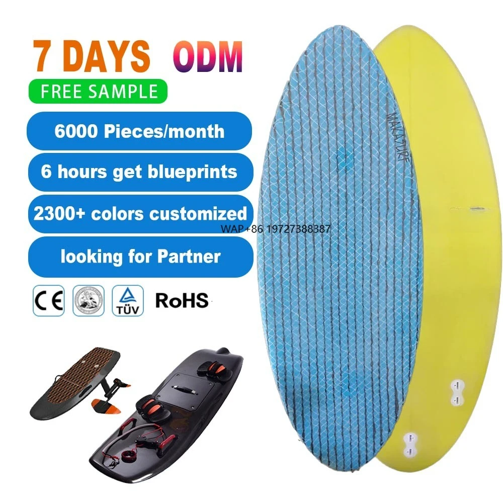 

Customize Fiberglass Carbon Fiber Foam Shortboard OEM Skimboard Water Sports Wave Board