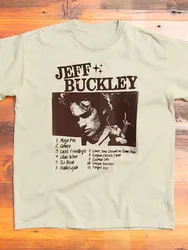 Koszulka Jeff Buckley, Jeff Buckley White Boy Tour 1995 Music Tour KH1712 długie lub krótkie rękawy