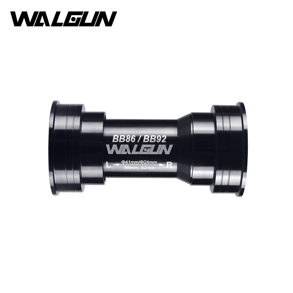 

WALGUN BB86 BB92 PF4124 Press Fit Ceramic Bottom Brackets Road MTB Mountain Bike Pressfit BB 41mm for Bicycle Crankset 22mm 24mm