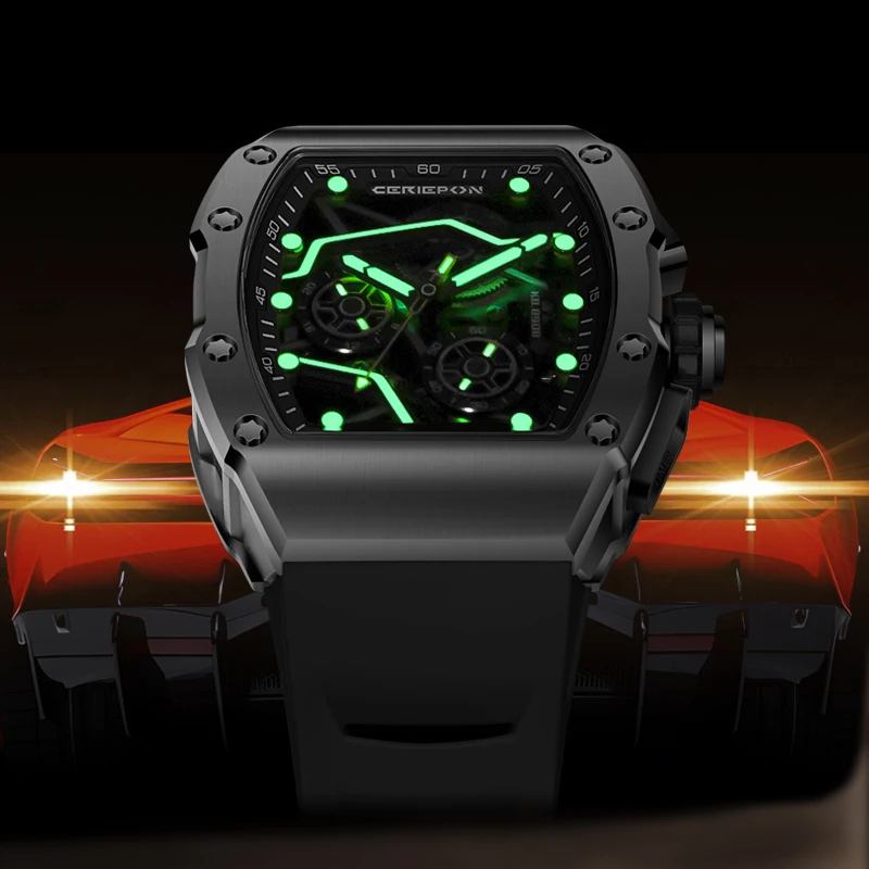 Luxury Pagani Designs Automatic Watches For Men Mechanical Watch Bracelet Accessories Sapphire Waterproof Mens Wristwatch Reloj