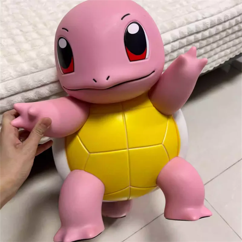 figura-de-accion-de-pokemon-squirtle-rosa-de-43-cm-muneco-de-anime-tortuga-decoracion-de-escritorio-regalos-de-navidad