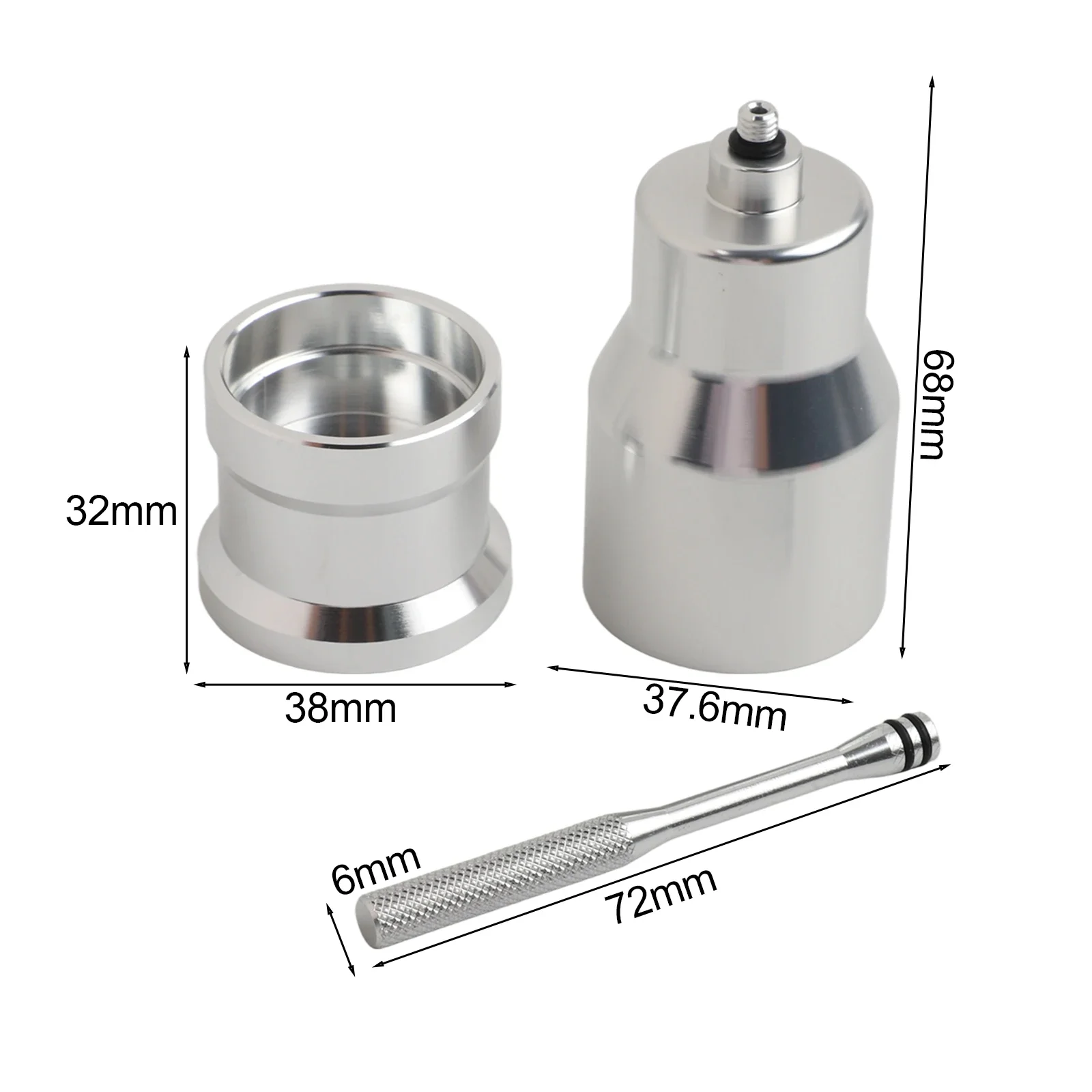 Aluminium Alloy Funnel Hydraulic Brake Bleed Kit Road Bike Compatible Aluminium Alloy Bike Funnel For MT200 For R7020