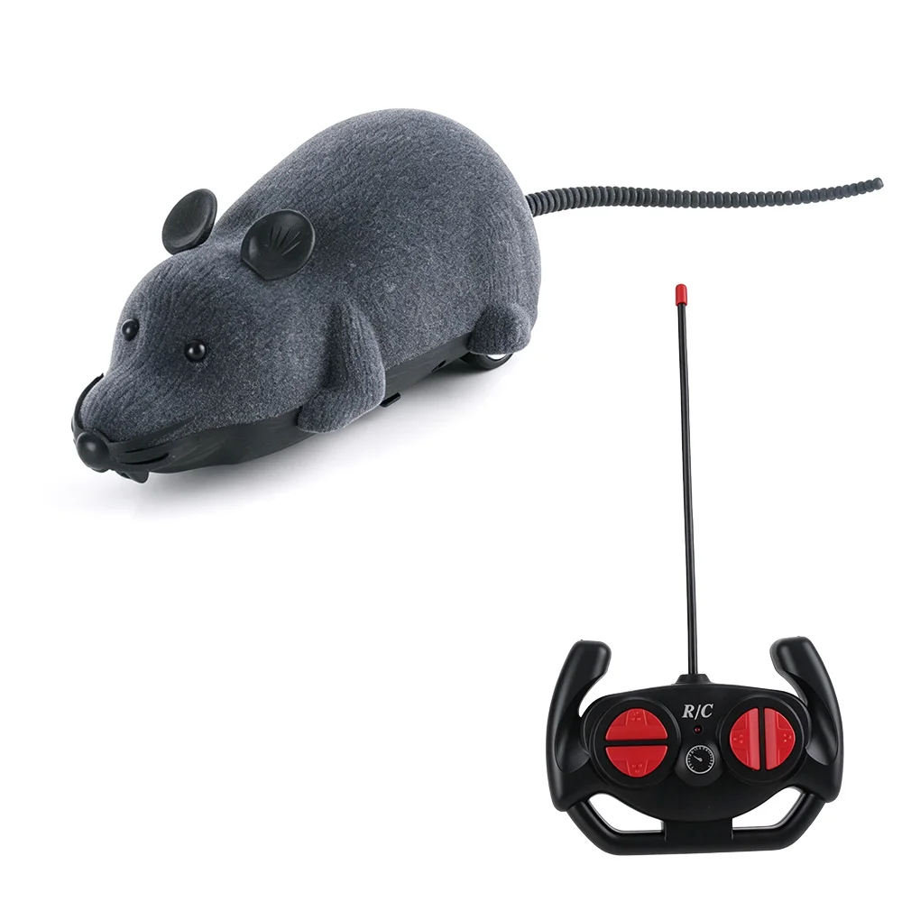 Pet Cat Toy Remote Control Mouse Wireless Electric Mouse Interactive Cat Toy Remote Control Toy Cat Accessories Pet Supplies