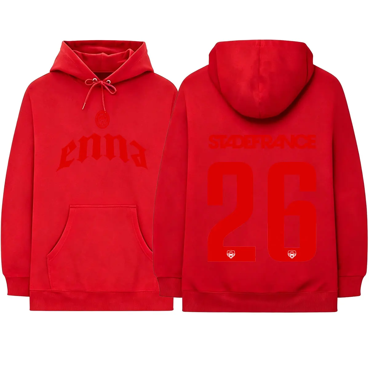 Rapper PLK Stade De France 2026 Tour Hoodies Herrenbekleidung Mode Hip Hop Pullover Fleece Langarm Oversized Sweatshirts – Detail 16