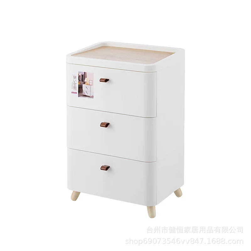 

bedside table, living room, bedroom, locker, household new thickened multi-layer installation-free plastic drawer