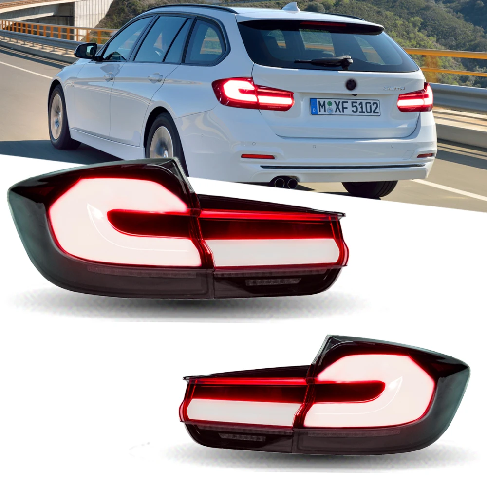 Taillights For BMW  Station wagon F31  2013-2019  320i 328i 330i LED Tail Lamp DRL Dynamic Turn Signal Reverse Auto Accessories