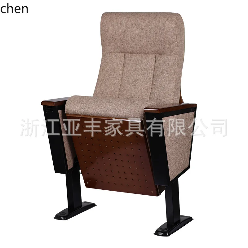 ZML Step Classroom Desk and Chair Lecture Hall Seat Theater Row Chair with Writing Board